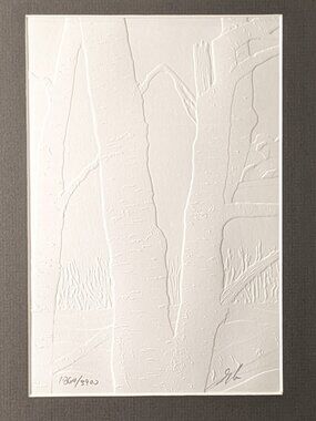 Original signed Gary Boyle Bas-Relief Limited Ed Print, IKEA christmas gift 2010